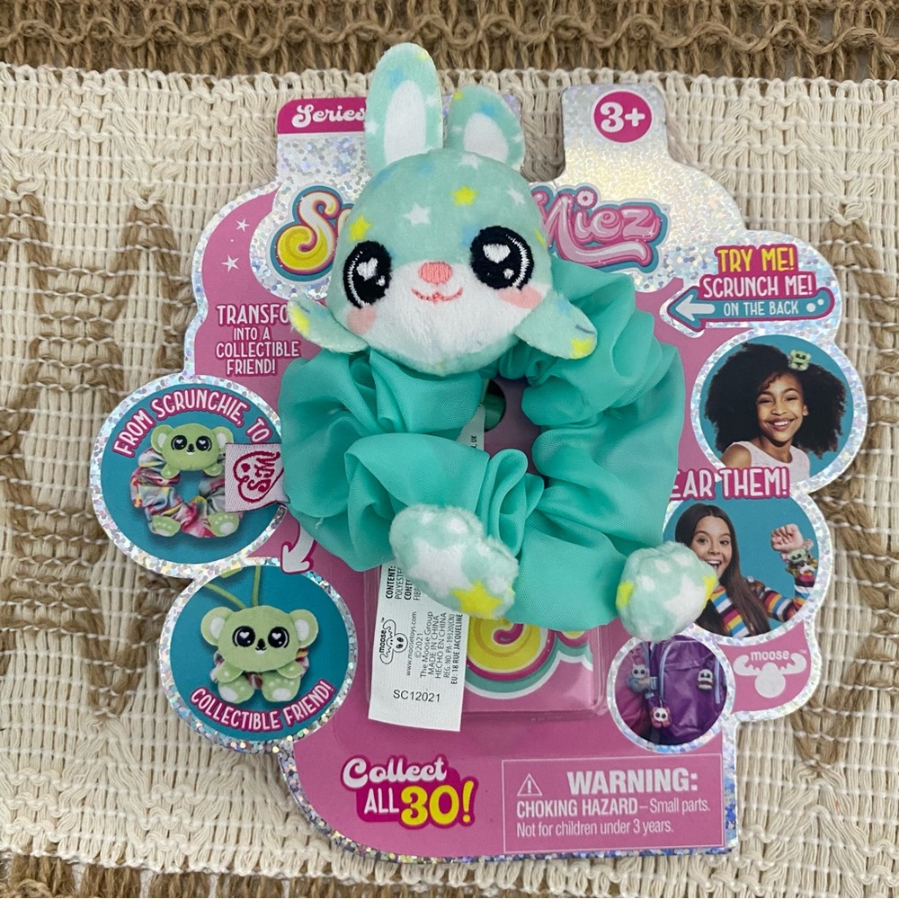 ScrunchMiez Series 1 Girl’s Collectible Scrunchies By Moose Toys RARE #37 HOPS